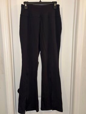 T by Talbots Black Women's Flared Yoga Pants